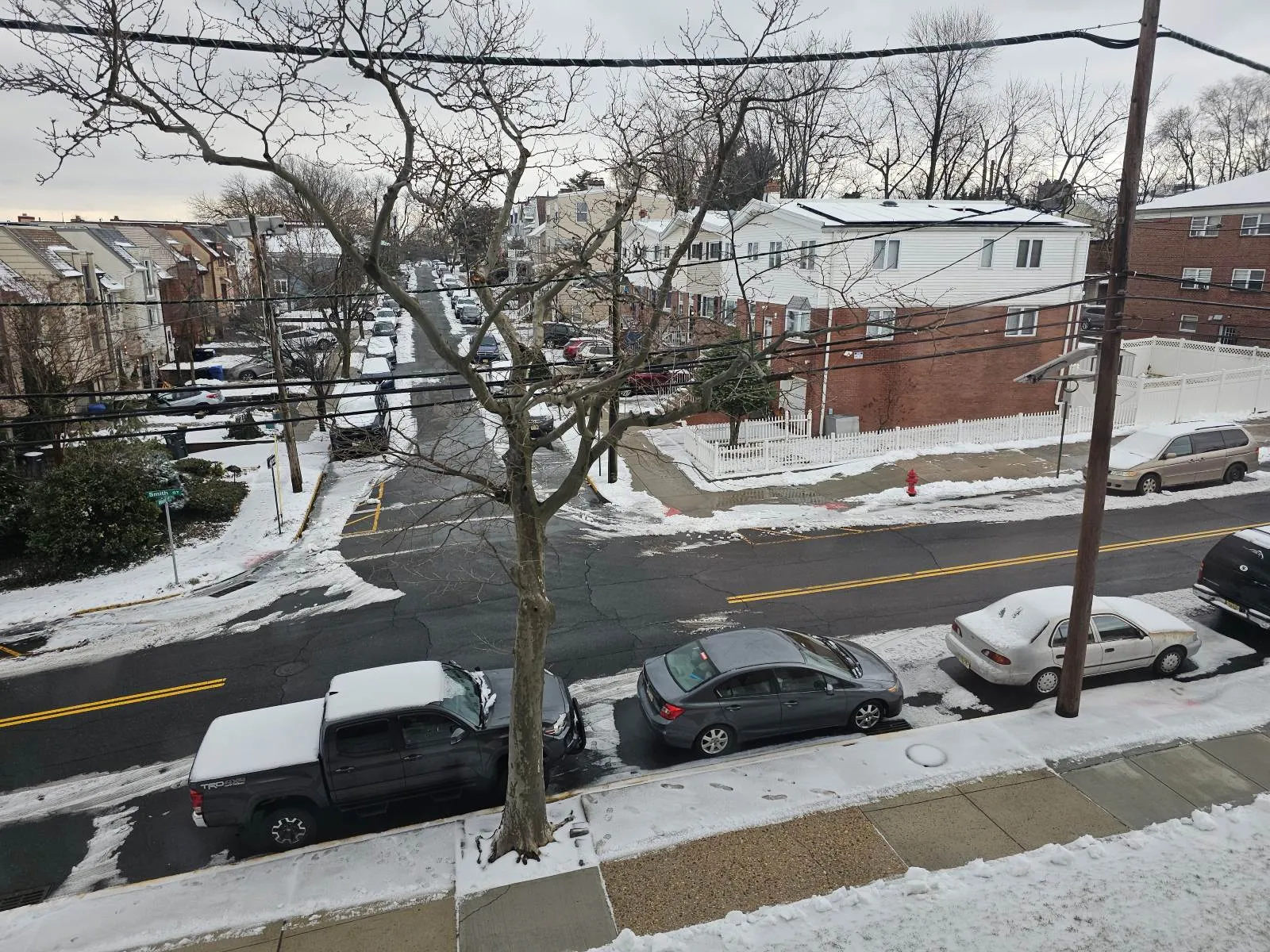 snowy morning